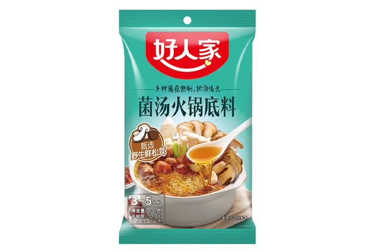 HAO REN JIA FUNGUS STEAMBOAT BASE 130G